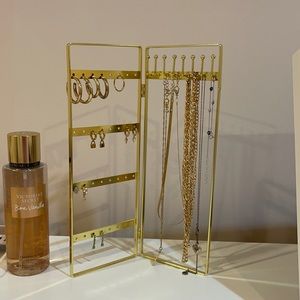 Gold Jewelery stand
